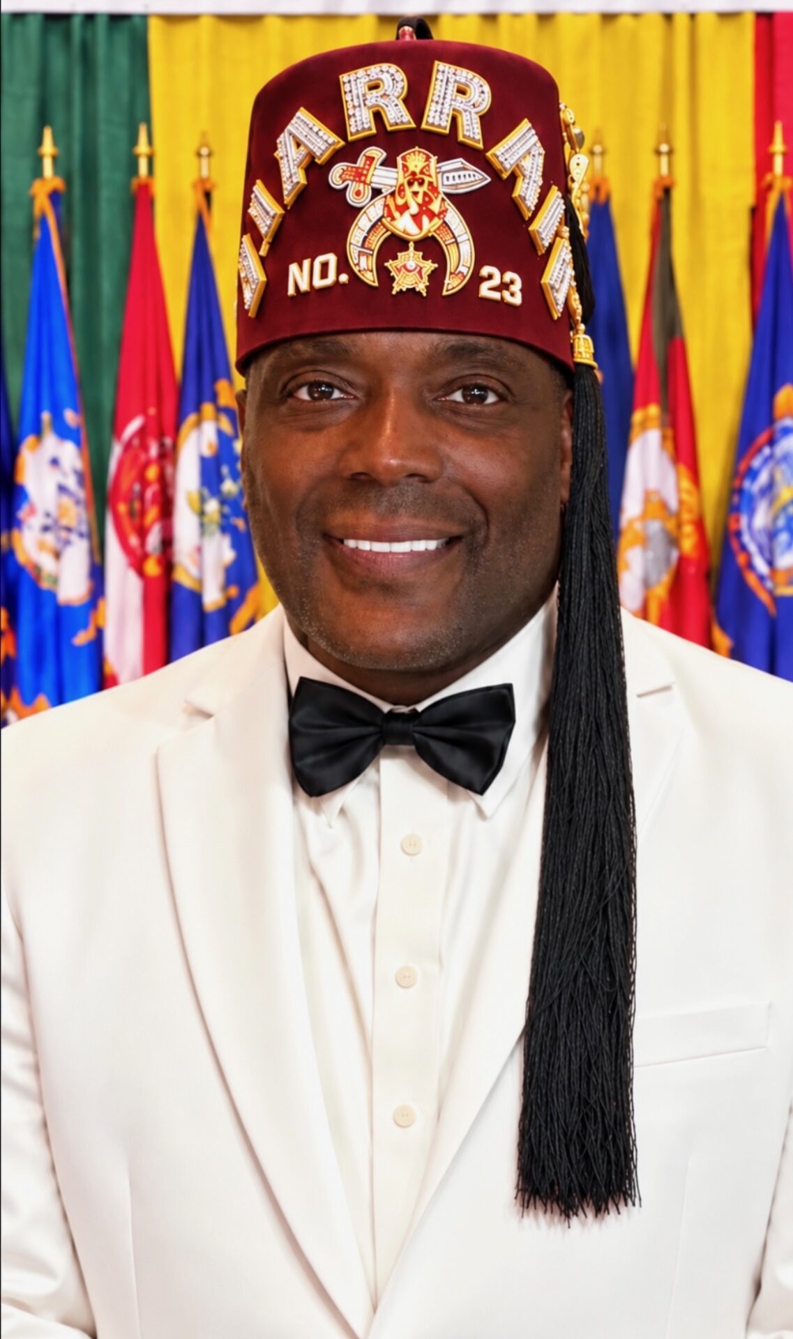 Dr. CoMan King Allgood, Harram Temple No. 23's contestant in the 2027 Desert of Florida King Contest
